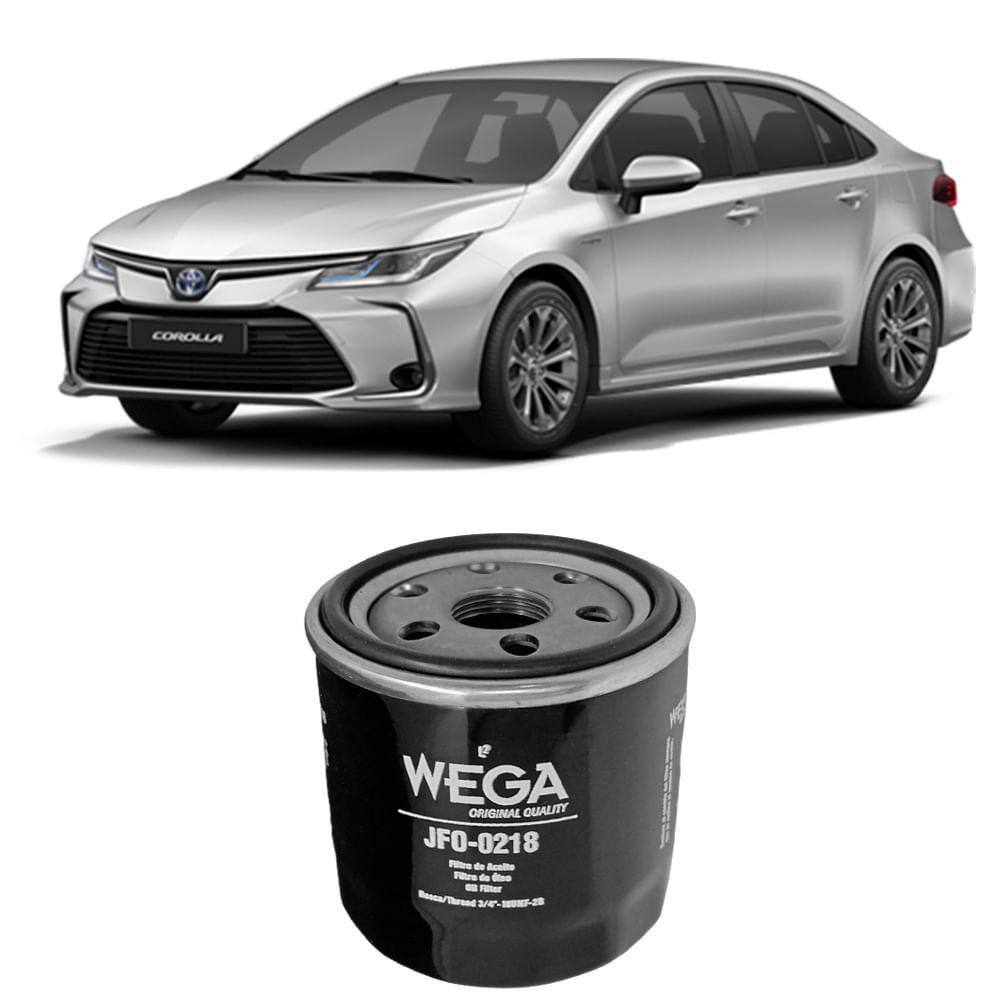 Filtro Óleo Corolla 2.0 2020 a 2023 WEGA JFO0218