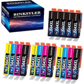 Compatível 564 Cartuchos de tinta Substituição para HP 564XL 564 XL Combo Pack para HP Photosmart 5510 5520 6520 7520 7520 Impressora Premium C309A C4