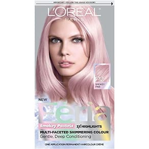 Coloração Cabelo Permanente Brilhante em Tons Pastéis, Rosado Esfumaçado, 1 un. Tintura de Cabelo