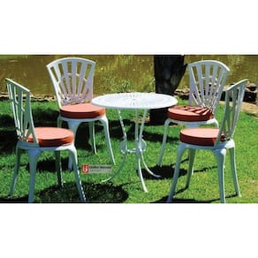 Conjunto de Mesa para Jardim Capri em Alumínio Fundido Unifer Móveis
