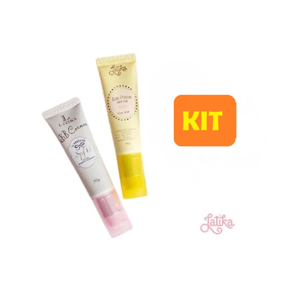 Latika Bb Cream Bege Medio+ Protetor Solar Sun Cream