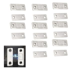 Ima Magnetico Fecho Trava Gaveta Armario Porta Janela 8 Peças Ultrafino Multiuso Resistente