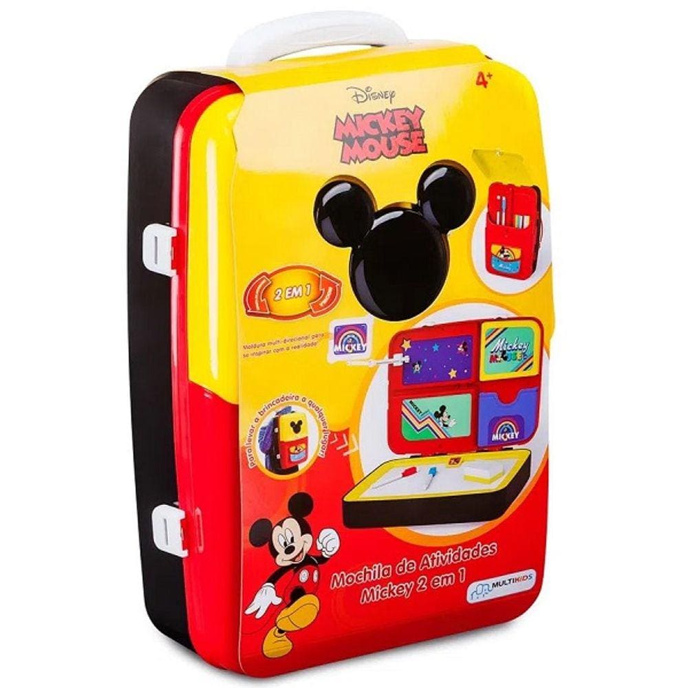 Mochila de Atividades Mickey Multikids