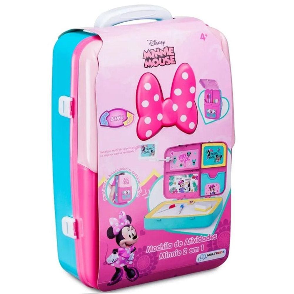 Mochila de Atividades Minnie com Acessorios