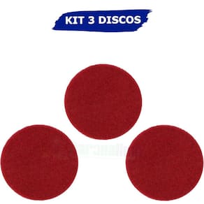 3 Disco Limpeza Verde 410Mm Enceradeira Scotch-Brite 3M