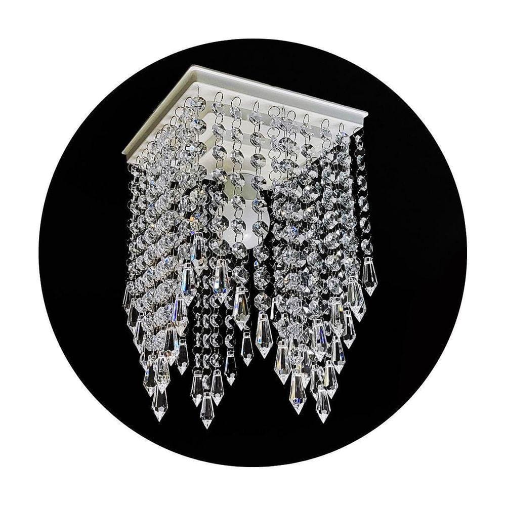Lustre de cristal acrílico, design moderno | Bivolt