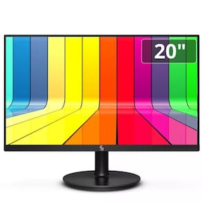Monitor 20" LED, Widescreen, 75Hz, 2ms, HD+ 1600x900, HDMI, VGA, VESA, Ajuste de inclinação - 3green M200WHD