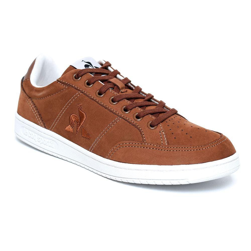 Tênis Le Coq Sportif Court Net Nobuck Masculino - Marrom