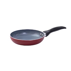 Frigideira antiaderente de alumínio com tampa de vidro 20cm - Oikos