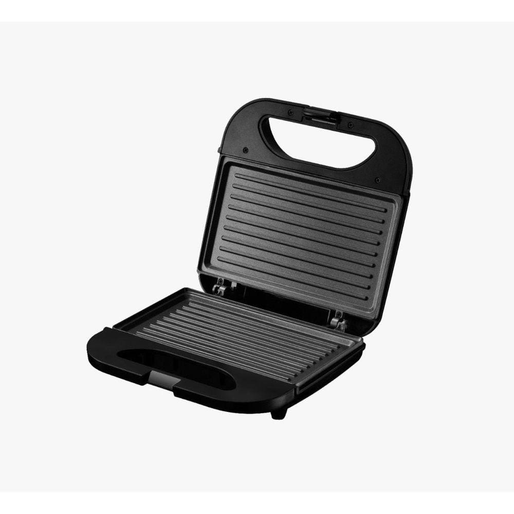 Sanduicheira e Grill Antiaderente AMS 500 220V Amvox Preto/Inox