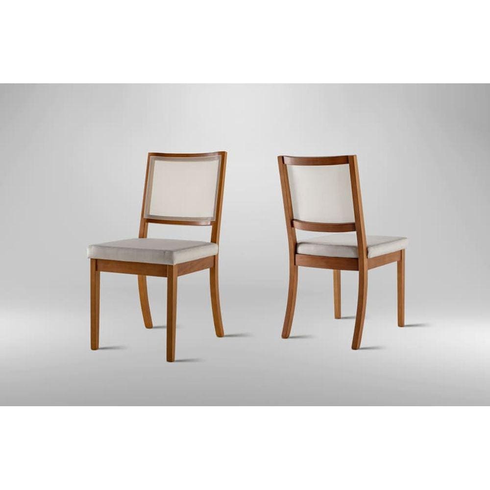Cadeiras para Mesa de Jantar com Telinha - Fiona - Requinte Salas
