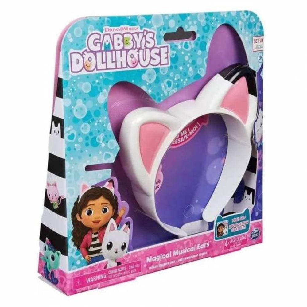 Orelhas Mágicas Musicais Gabby`s Dollhouse - Sunny