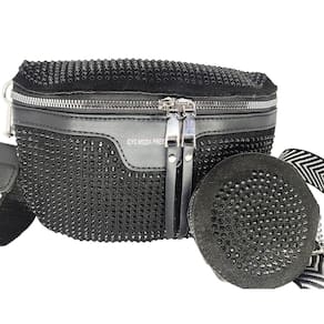 Bolsa feminina pochete transversal de ombro com porta moedas