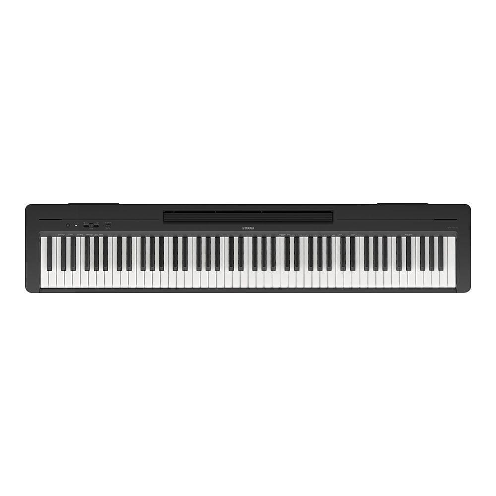 Piano Digital P 143B Preto 88 Teclas Sensitivas Com Fonte e Pedal Yamaha