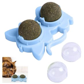 Brinquedo Erva de Gato Pet Bola Bolinha Catnip Menta Natural Animal de Estimaçao Interativo