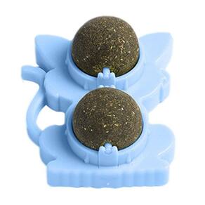 Brinquedo Erva de Gato Pet Menta Bola Bolinha Catnip Natural Animal de Estimaçao Interativo