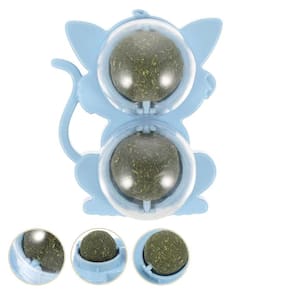 Brinquedo Erva de Gato Pet Interativo Natural Catnip Animal de Estimacao Chao Parede