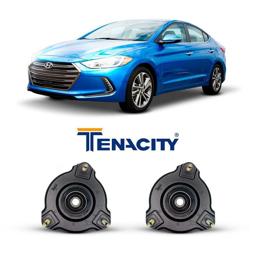 2 Coxim Amortecedor Dianteiro Hyundai Elantra 2016 Até 2018