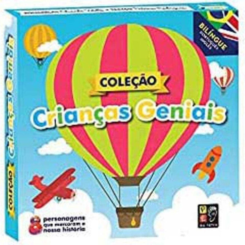 Conjunto Criancas Geniais - 8 Titulos