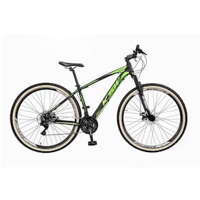 Bicicleta Aro 29 KSW 2x9V Freio Hidráulico Trava Guidão