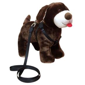 Coleira Peitoral Para Cachorro - Preto Nº 1