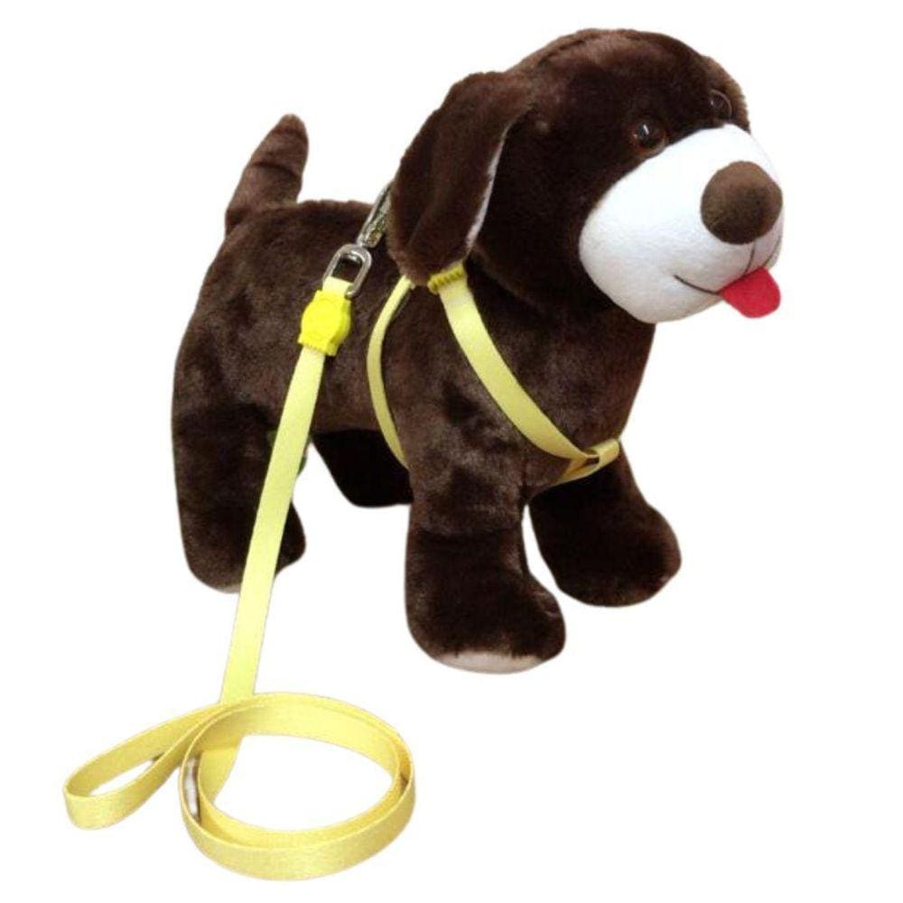 Coleira Peitoral Para Cachorro - Amarelo Nº 3