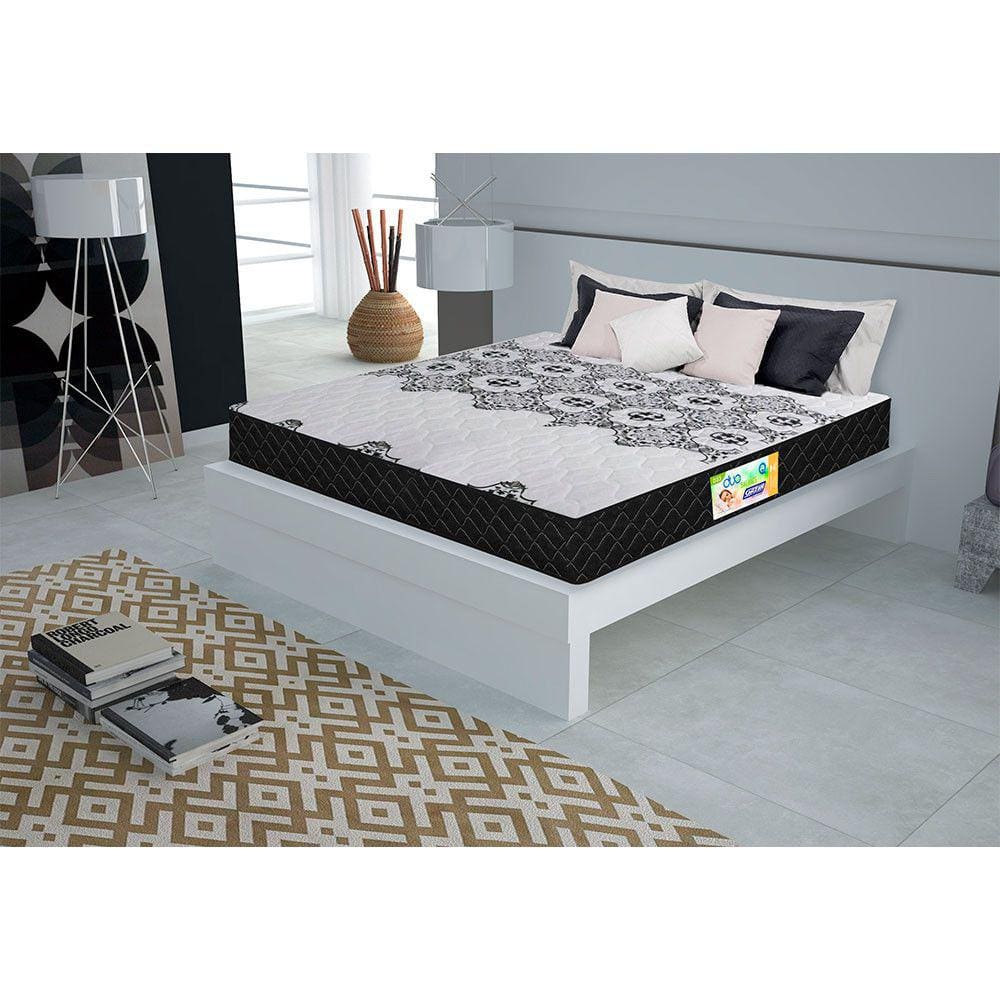 Colchão de Casal Queen Gazin Duo Balance D33 Misto 22X158X198cm