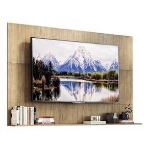 Painel Tv 65" Com Prateleira Amsterdã Up Multimóveis V3641 Rustic Rustic