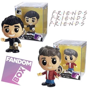 Boneco Pop Ross e Joey Série de TV Friends Fandom Box