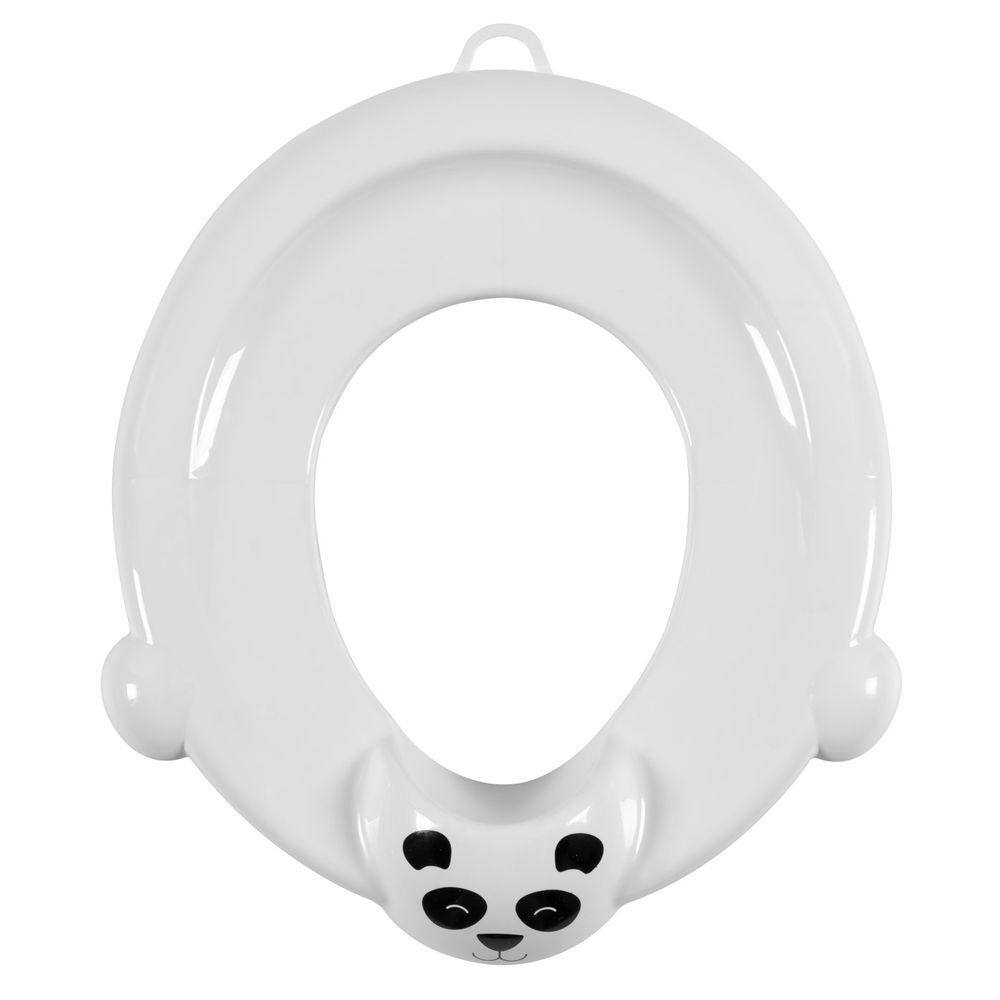 Assento Redutor Sanitário Infantil Bichos Panda Branco Astra