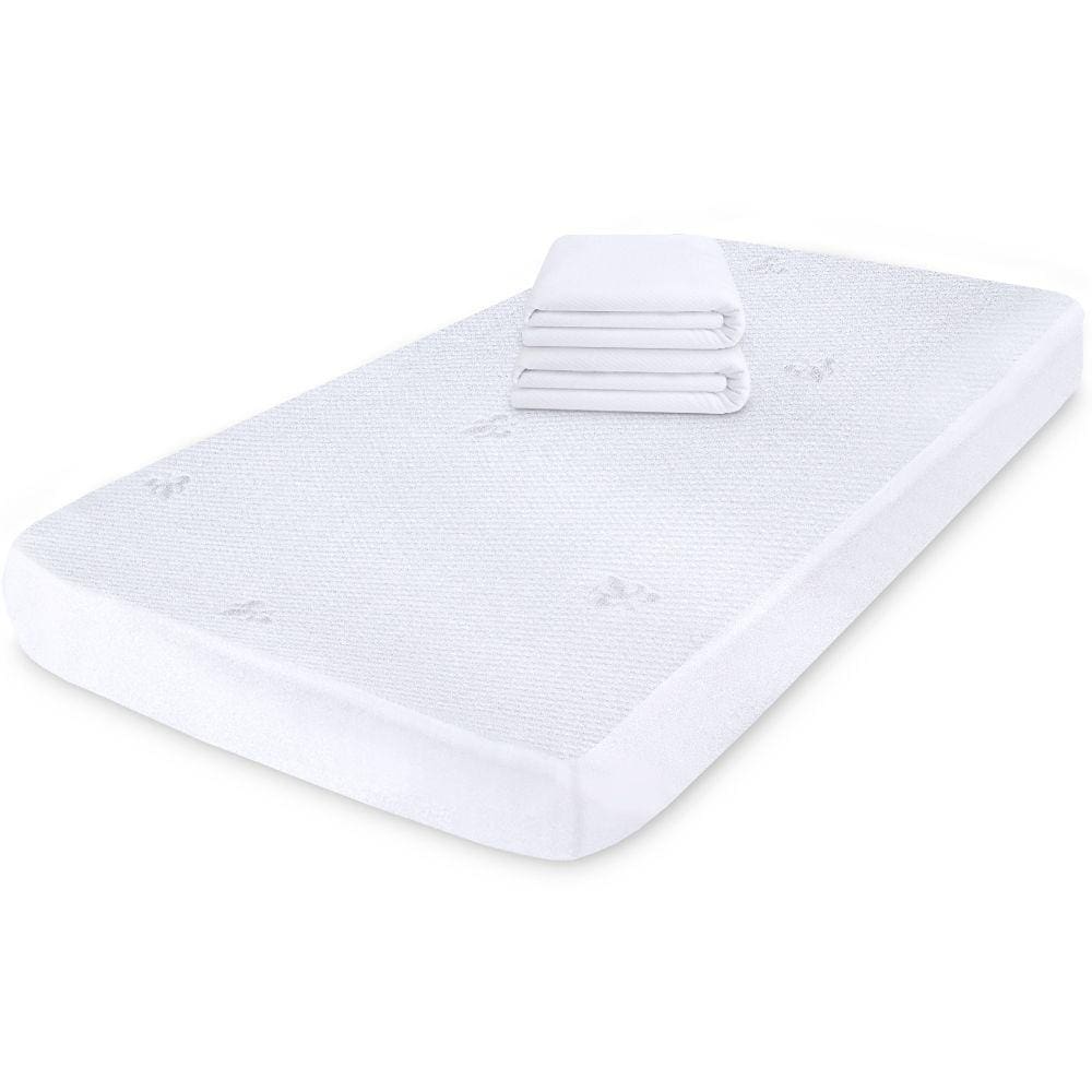 Protetor Impermeável de Colchão de Bebê 100% Silencioso de Malha Premium 130x60cm - BF Colchões