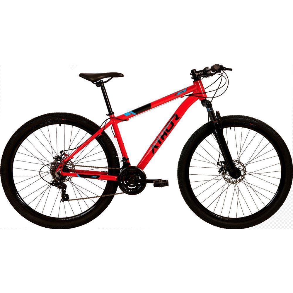 Bicicleta Athor Bike Android T17 Aro 29 Susp. Dianteira 21 Marchas - Vermelho