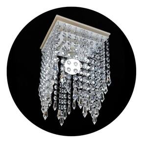 Lustre de Cristal Acrílico - Design Moderno - Não Enferruja
