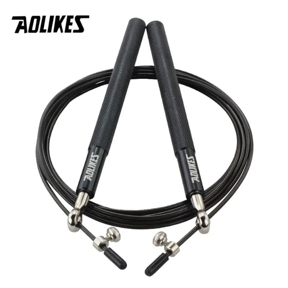 Corda Pular Speed Rope Profissional Aolikes Crossfit + Bag
