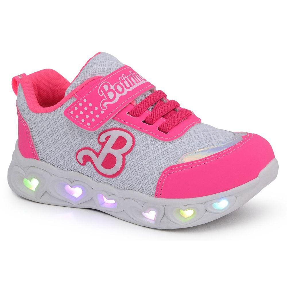 Tênis Infantil Botinho LED Calce Fácil