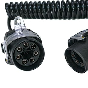 Chicote Elétrico Cavalo Carreta com Freio Abs Rastreador 4,5mts Completo 7 Fios 2 Tomadas - Pradolux - IL7002