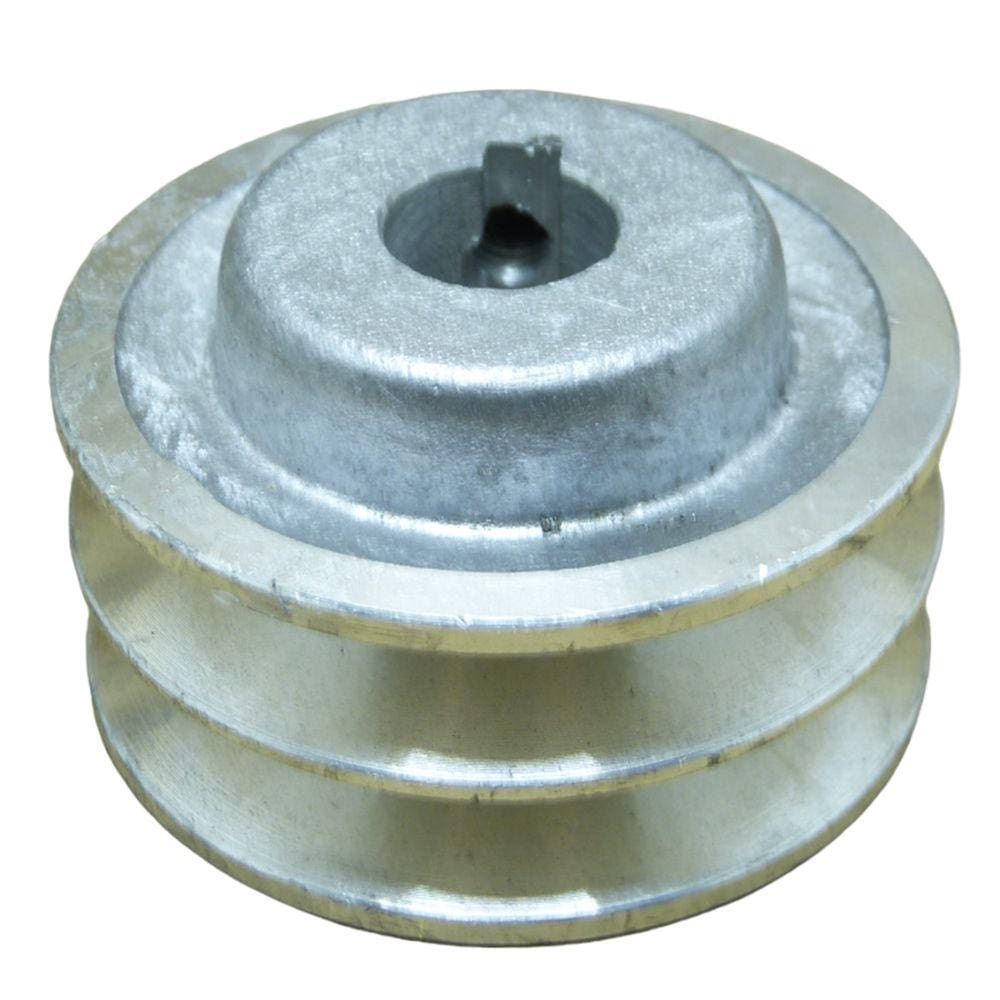 Polia De Alumínio 3`` 75Mm 2A Com Furo 19Mm Wayne Lu Hu3401 Lj3100 Bh6100 Bh6500 Lav400 Lav500 2 E3 Cv Mono