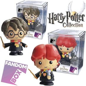 Boneco Pop Harry Potter e Ron Weasley Coleção Fandom Box