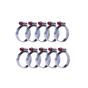 Abraçadeira De Metal Fita 9 Mm 12X16Mm Kit Com 10 Unidades