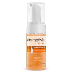 Dermotivin Foam Control Sabonete em Espuma para Pele muito Oleosa 130ml