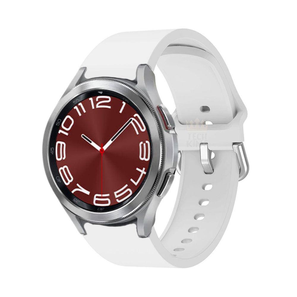 Pulseira Silicone Exclusiva Para Galaxy Watch6 Classic 43Mm