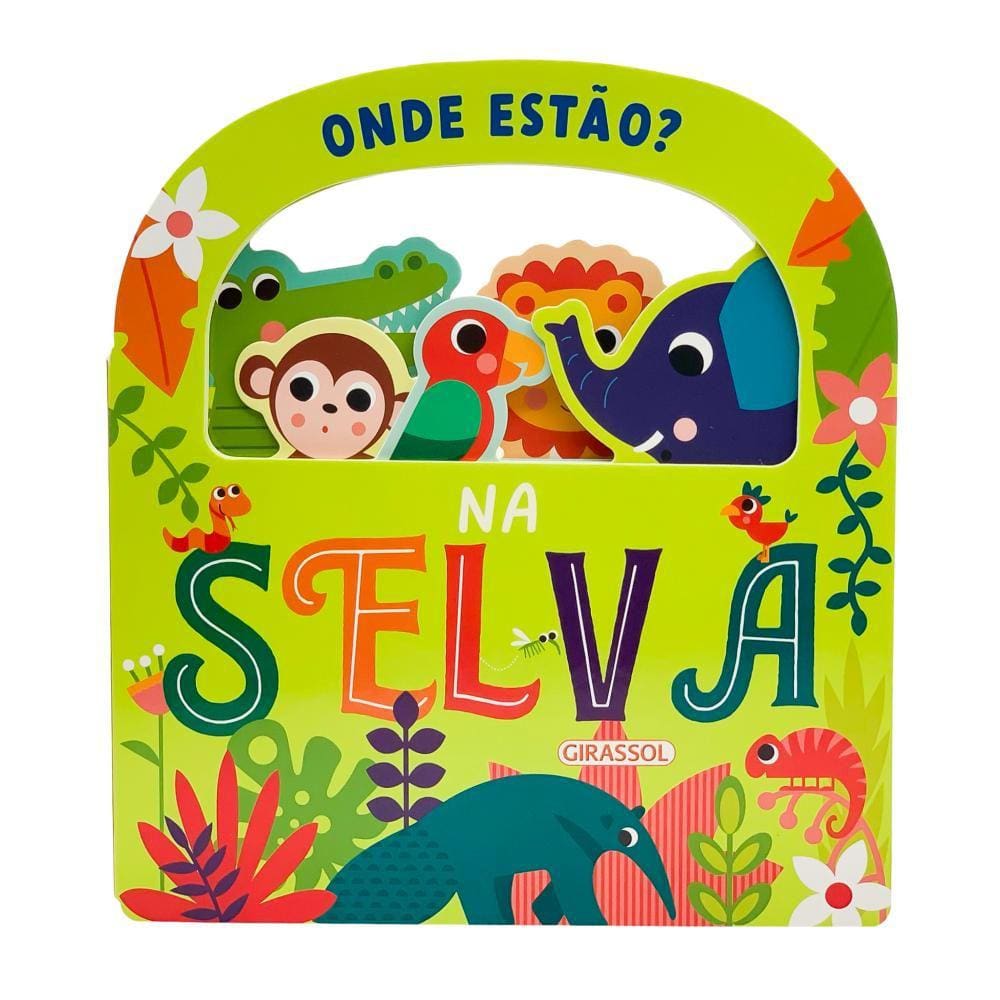 Onde estão? Na selva