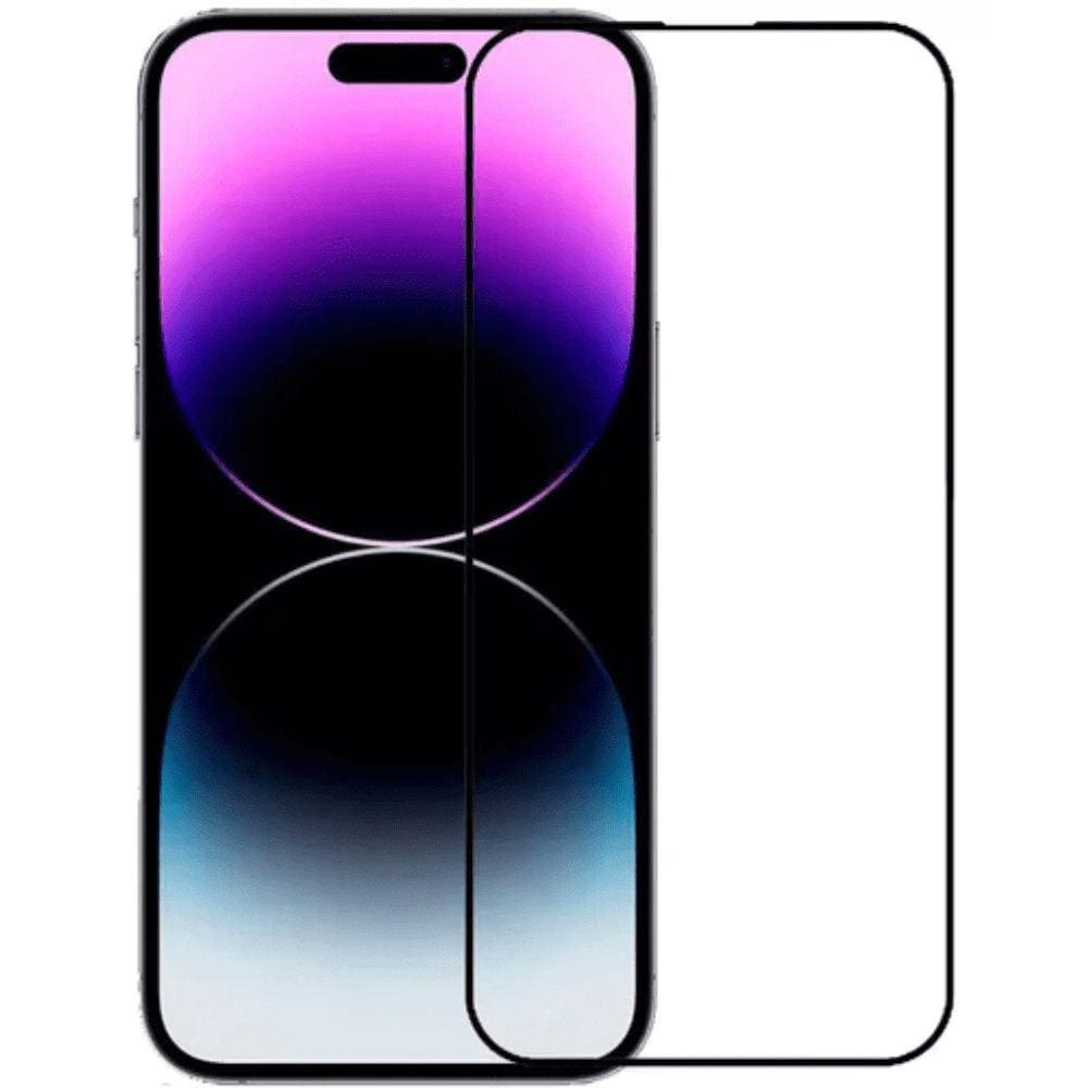 Película de Vidro 3D Compatível com I.phone 14 Pro Borda Preta
