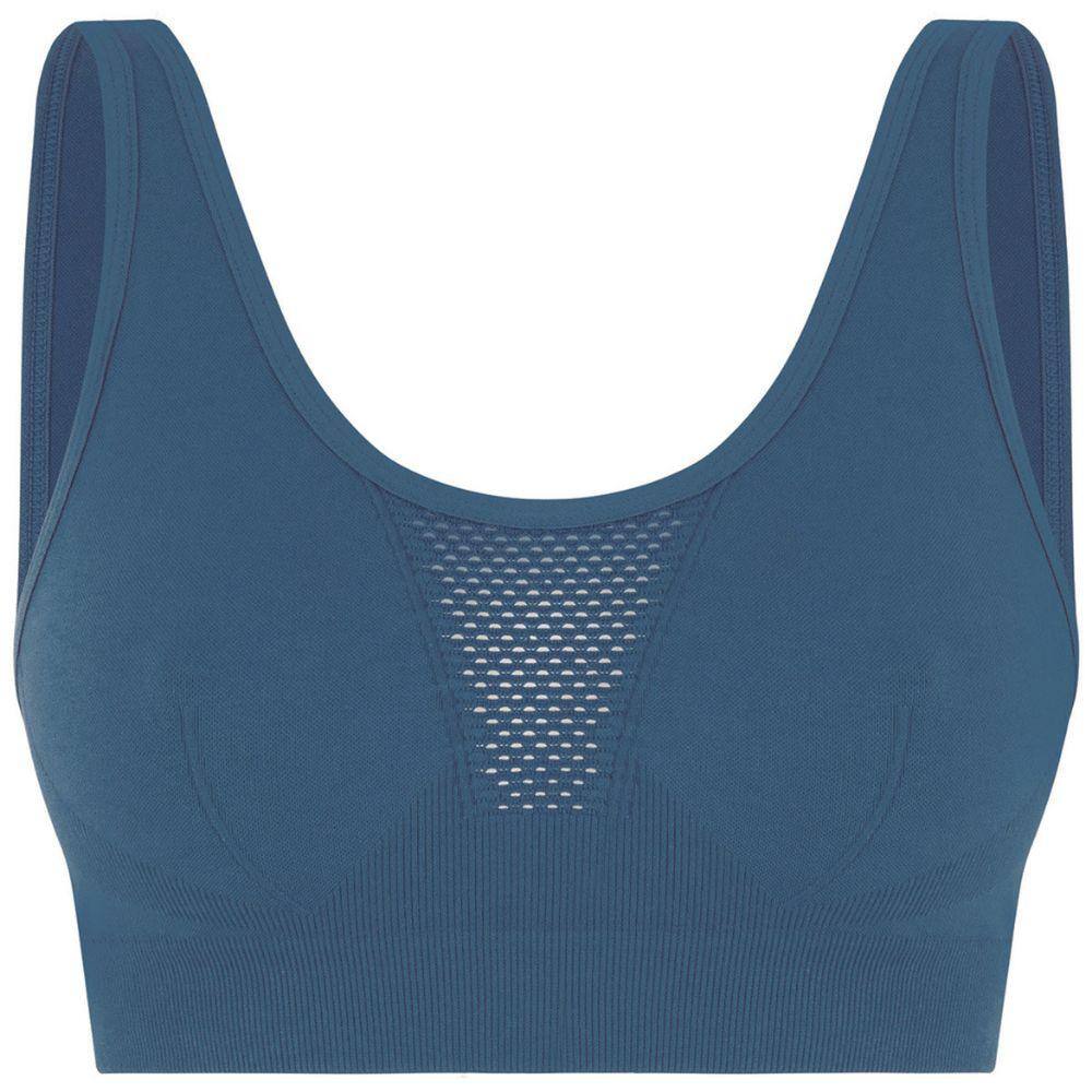 Top Esportivo Lupo Attack 2 Nadador Sem Bojo - Azul