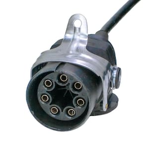 Chicote Elétrico Cavalo Carreta com Freio Abs Rastreador 6,5mts Completo 7 Fios 2 Tomadas - Pradolux - IL7004