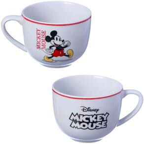 Mickey Mouse Caneca De Sopa Cumbuca 500Ml Oficial Disney