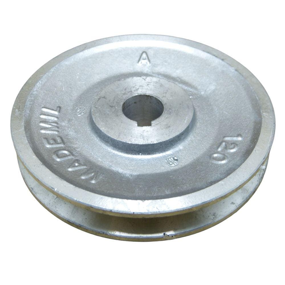 Polia De Alumínio 5`` 120Mm 1A Com Furo 19Mm