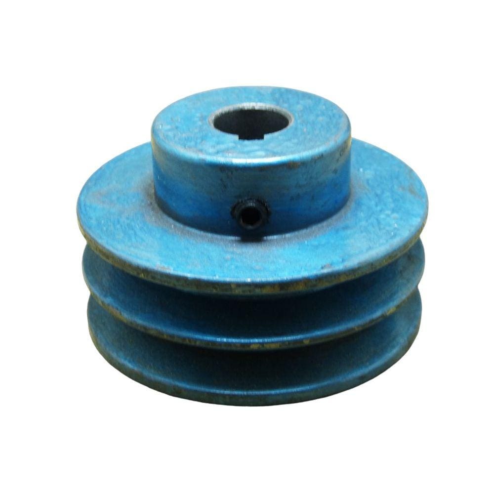 Polia De Ferro 3 1/2`` 90Mm 2A Com Furo 19Mm