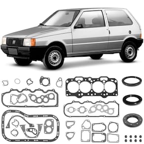 Jogo Junta Motor Fiat Uno 1.0 90 a 94 Completo Sabó