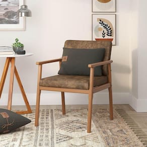Poltrona Nobuck 521 Up Marrom